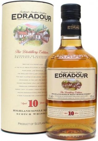 Виски "Edradour" 10 Years Old, gift box, 0.7 л