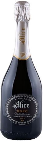 Игристое вино Le Vigne di Alice, "Doro" Brut Prosecco Superiore Valdobbiadene DOCG, 2013