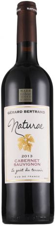Вино Gerard Bertrand, "Naturae" Cabernet Sauvignon, IGP Pay's d'Oc, 2013