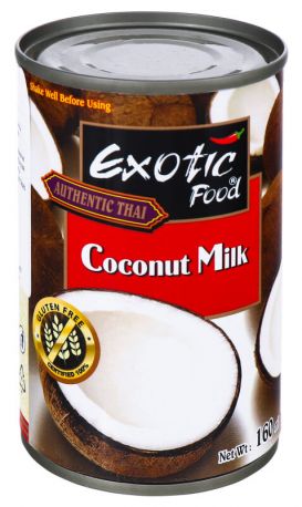 Молоко кокосовое Exotic Food 160 мл - Фото 3