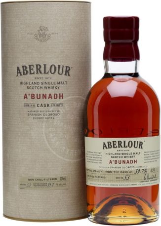 Виски Aberlour "A'bunadh", Batch 53, in tube, 0.7 л