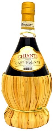 Вино Castellani, Chianti DOCG, in Fiasco