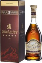 Коньяк "Арарат" 5 звезд, в подарочной коробке, 0.7 л Коньяк "Арарат" 5 звезд, в подарочной коробке, 0.7 л