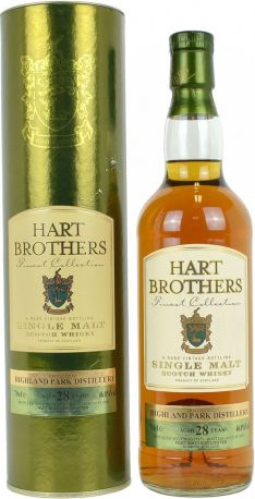 Виски Hart Brothers, Highland Park  28 Years Old, 1977, in tube, 0.7 л