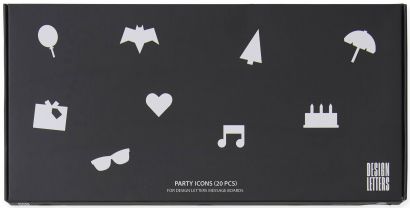 Набор иконок PARTY для месседж борда, Design Letters - Фото 1