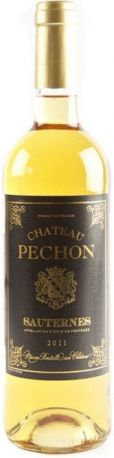 Вино Chateau Pechon, Sauternes AOC, 2011