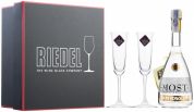 Аквавит Bepi Tosolini, "Most" Uve Miste, gift set with 2 Riedel crystal glasses, 0.7 л Аквавит Bepi Tosolini, "Most" Uve Miste, gift set with 2 Riedel crystal glasses, 0.7 л