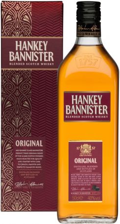 Виски "Hankey Bannister" Original, gift box, 0.5 л - Фото 1