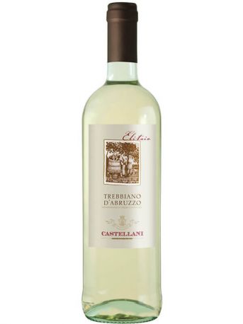 Вино Castellanі Trebbiano DAbruzzo Cru Elitaio DOC белое сухое 0.75 л 12%