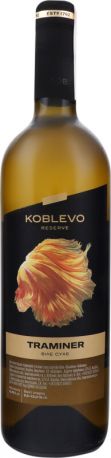 Вино Коблево Reserve Wine Траминер белое сухое 0.75 л 9.7-13% - Фото 2