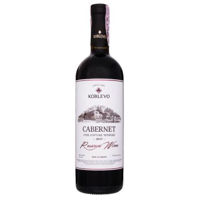 Вино Коблево Reserve Wine Каберне красное сухое 0.75 л 9.7-13% - Фото 4