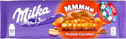 Шоколад Milka с арахисом и карамелью 276 г - Фото 6