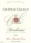 Вино Chateau Cluzan, Bordeaux AOC, 2015 - Фото 2