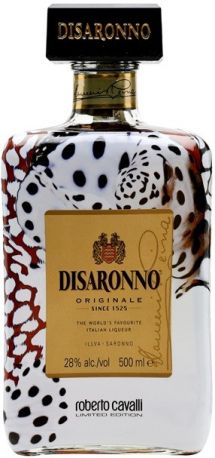Ликер "Disaronno" Originale, Roberto Cavalli Limited Edition, 0.5 л