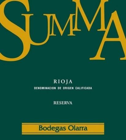 Вино Bodegas Olarra, "Summa" Reserva, Rioja DOC, 2011 - Фото 2