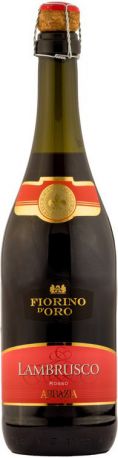 Игристое вино Abbazia, "Fiorino d'Oro" Lambrusco Rosso - Фото 2