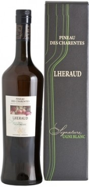 Вино Lheraud, Pineau des Charentes "Signature" Ugni Blanc, gift box - Фото 1