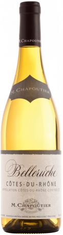 Вино Cotes-du-Rhone "Belleruche" Blanc AOC, 2015
