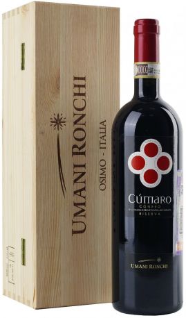 Вино "Cumaro", Conero Riserva DOC, 2009, wooden box, 1.5 л