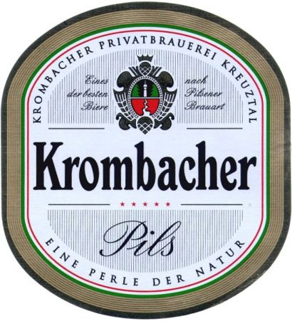 Пиво "Krombacher" Pils, in keg, 20 л - Фото 1