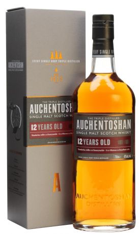 Виски "Auchentoshan" 12 Years Old, gift box, 0.7 л