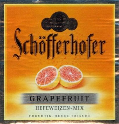 Пиво "Schofferhofer" Grapefruit, in keg, 30 л - Фото 2