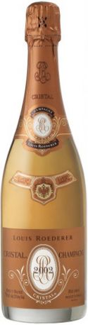 Шампанское Cristal Rose AOC 2002