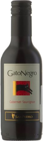 Вино "Gato Negro" Cabernet Sauvignon, 2016, 187.5 мл