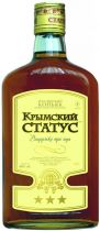 Коньяк "Крымский Статус" 3 Звезды, фляга, 0.5 л Коньяк "Крымский Статус" 3 Звезды, фляга, 0.5 л