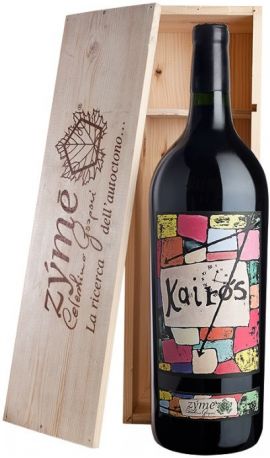 Вино Zyme, "Kairos", 2010, wooden box, 1.5 л