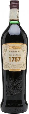 Вермут "Cinzano" 1757 Rosso, 1 л - Фото 1