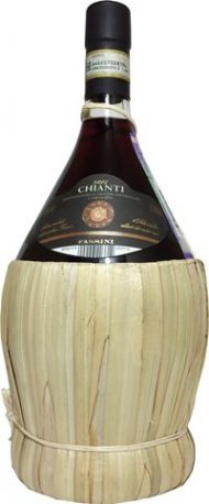 Вино Fassini, Chianti DOCG, in straw basket, 1.5 л - Фото 2