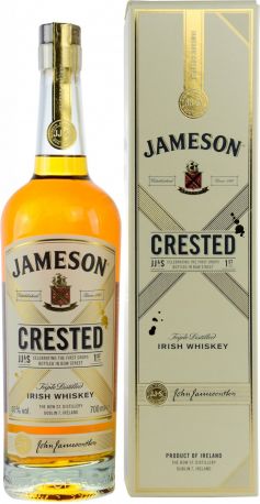 Виски "Jameson" Crested, gift box, 0.7 л - Фото 1