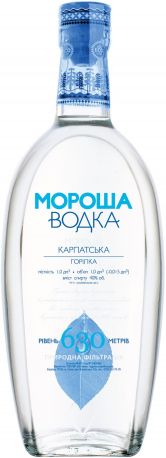 Водка "Мороша" Карпатская, 1 л