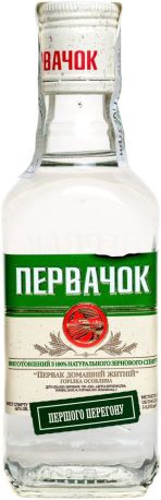 Водка "Первак" Домашний Ржаной первой перегонки, 250 мл