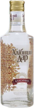 Водка "Хлебный Дар" Классическая, 200 мл