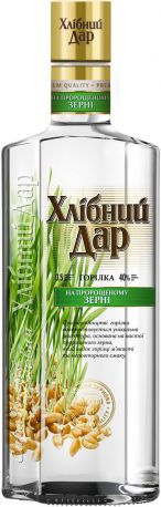 Водка "Хлебный Дар" На пророщенном зерне, 0.5 л