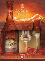 Коньяк Арарат "Ани", в подарочной коробке с двумя бокалами, 0.7 л Коньяк Арарат "Ани", в подарочной коробке с двумя бокалами, 0.7 л
