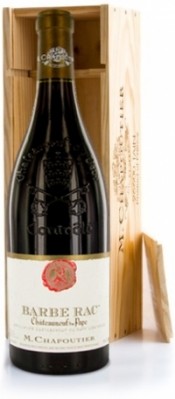 Вино M. Chapoutier, Chateauneuf-du-Pape "Barbe Rac" AOC 2007, gift box, 1.5 л - Фото 1