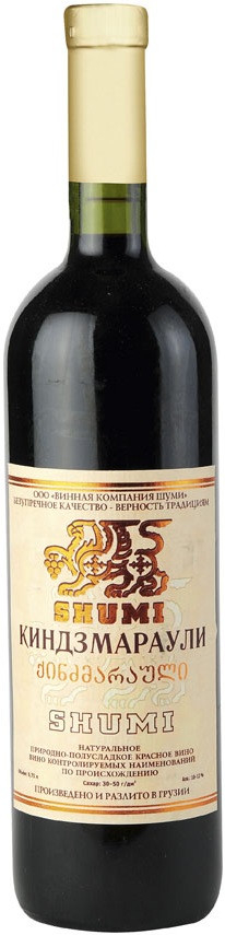 Вино "Шуми" Киндзмараули - купить Вино Шуми в Киеве и Украине, узнать ...