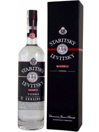 Водка Staritsky & Levitsky 0.7 л 40% в коробке