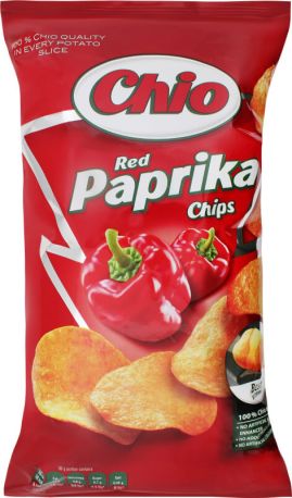 Упаковка чипсов Chio Chips со вкусом паприки 150 г х 8 шт - Фото 3
