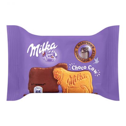 Упаковка печенья Milka ЧокоМуу 40 г х 24 шт - Фото 2