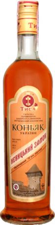 Коньяк Тиса Невицький замок 5 лет выдержки 0.5 л 41% - Фото 1