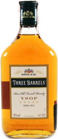 Бренди Raynal & Cie, "Three Barrels" VSOP, 350 мл