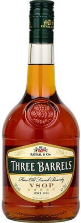Бренди Raynal & Cie, "Three Barrels" VSOP, 0.7 л