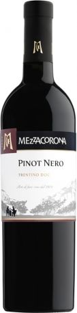 Вино Mezzacorona Pinot Nero Trentino DOC красное полусухое 0.75 л 13%