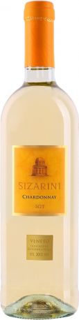 Вино Sizarini Chardonnay белое сухое 0.75 л 11%