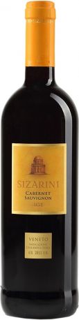 Вино Sizarini Cabernet Sauvignon красное сухое 0.75 л 11%