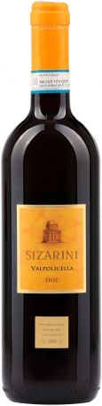 Вино Sizarini Valpolicella DOC красное сухое 0.75 л 12%